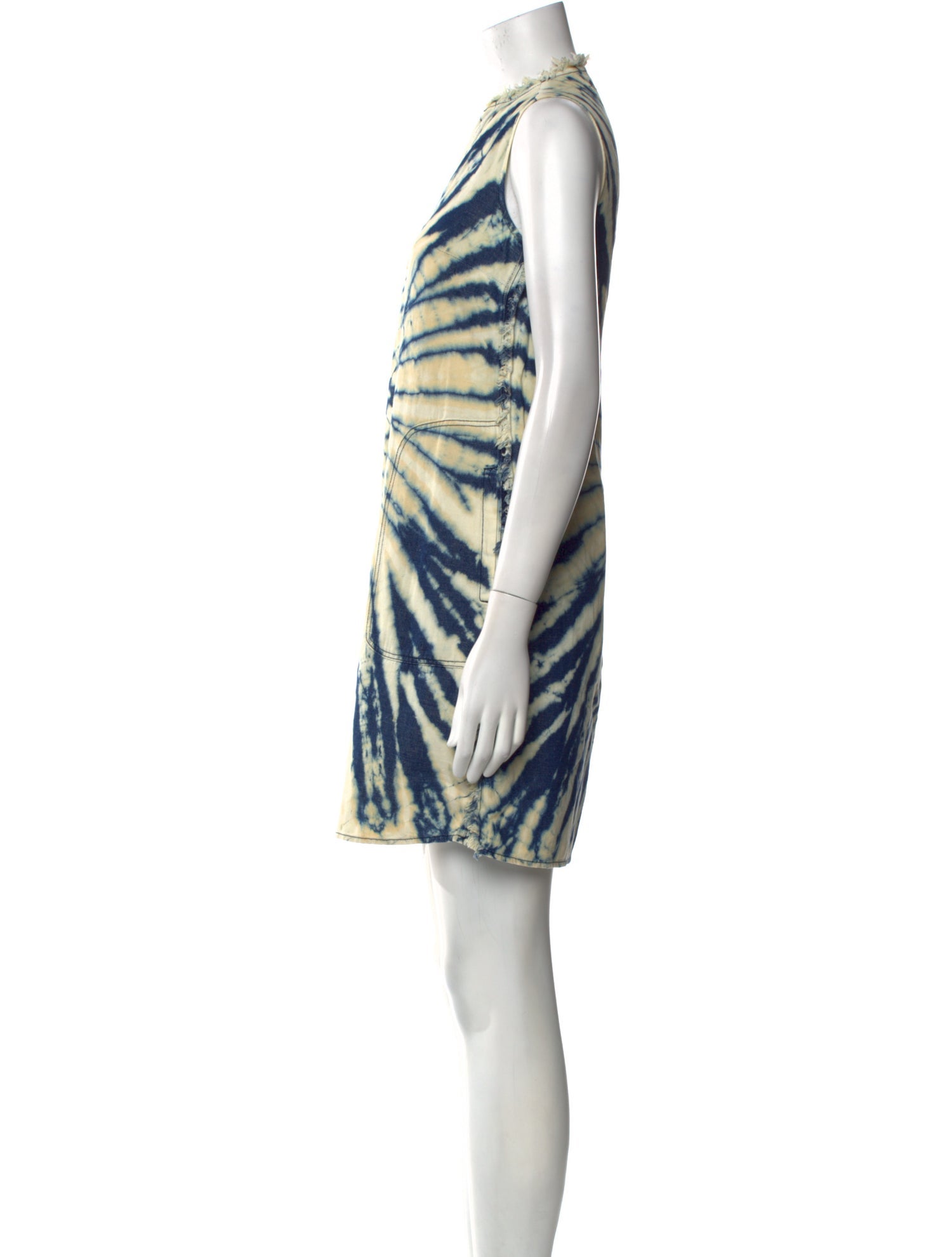 Raquel Allegra Printed Mini Dress