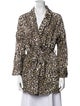 Raquel Allegra Animal Print Blazer