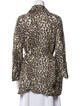 Raquel Allegra Animal Print Blazer