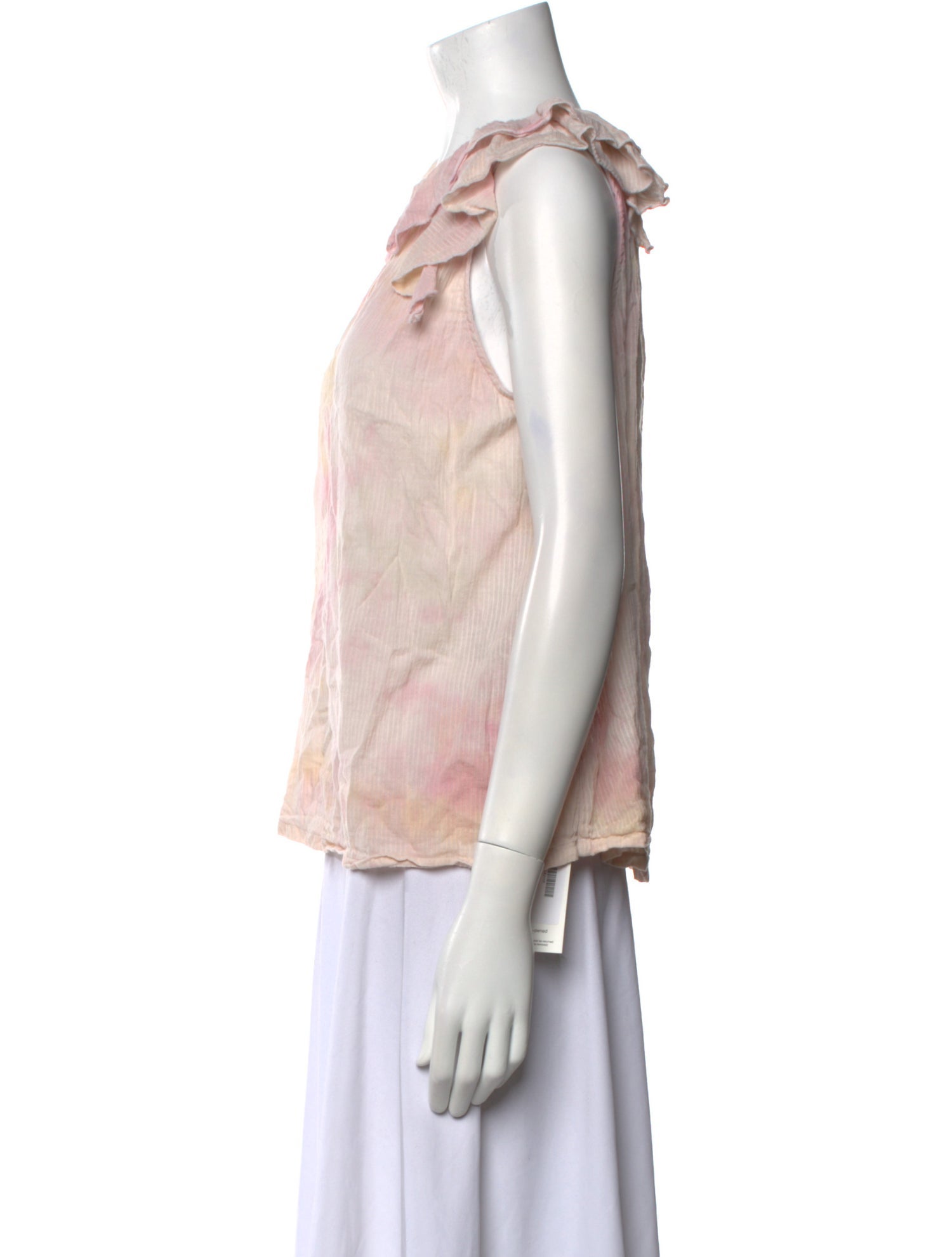 Raquel Allegra Floral Print V-Neck Blouse