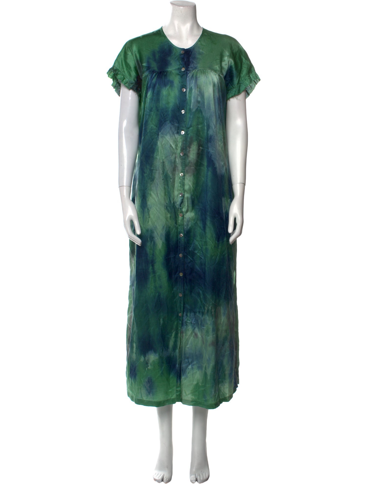 Raquel Allegra Silk Long Dress