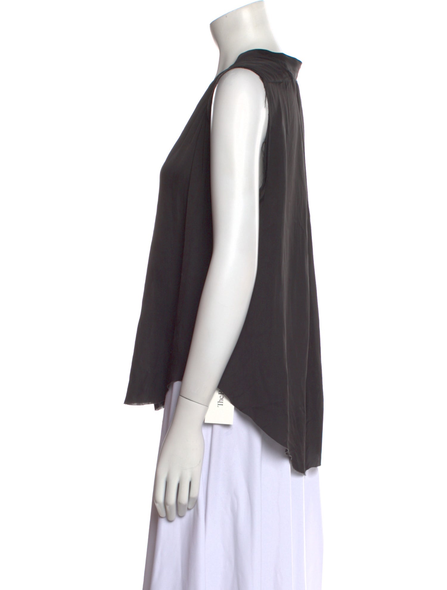Raquel Allegra V-Neck Sleeveless Blouse