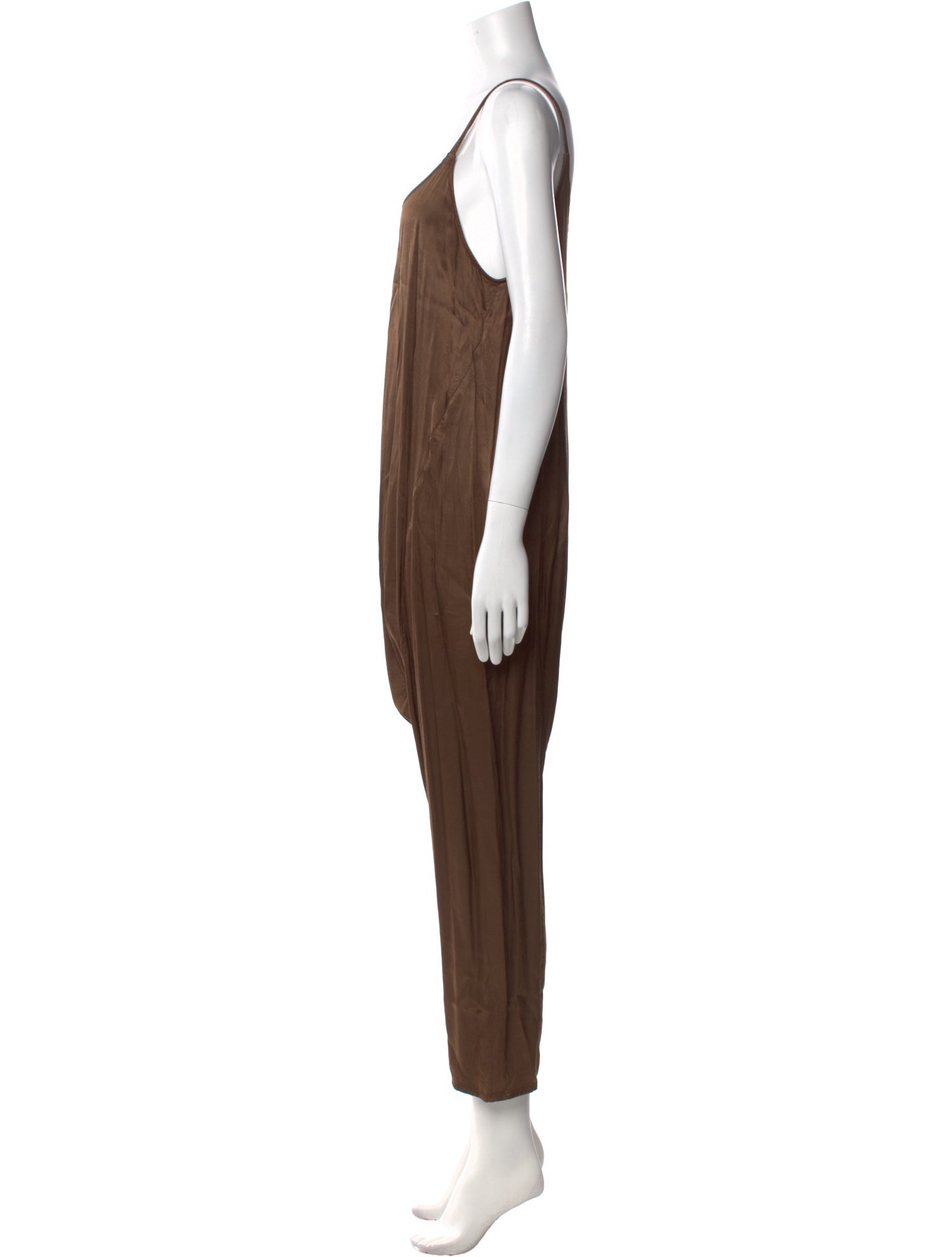 Raquel Allegra Scoop Neck Jumpsuit