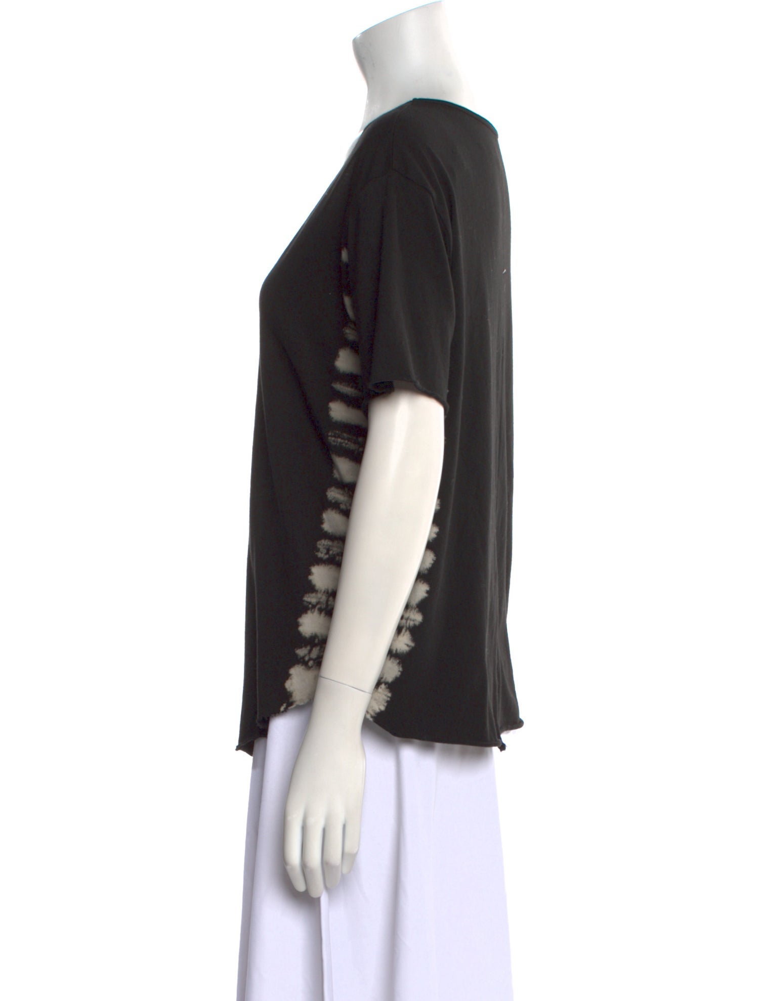 Raquel Allegra Supima Cotton Scoop Neck T-Shirt w/ Tags