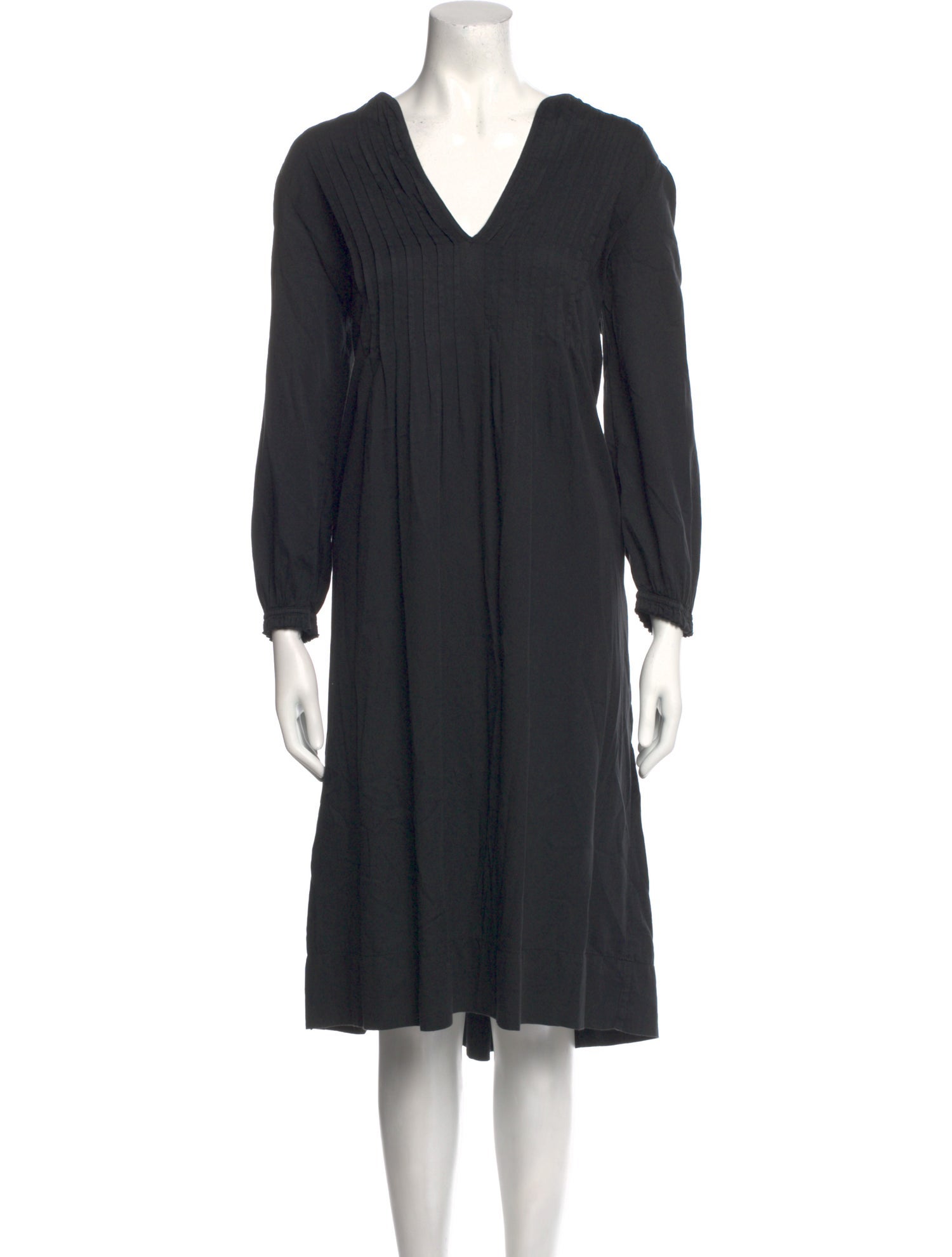 Raquel Allegra V-Neck Midi Length Dress