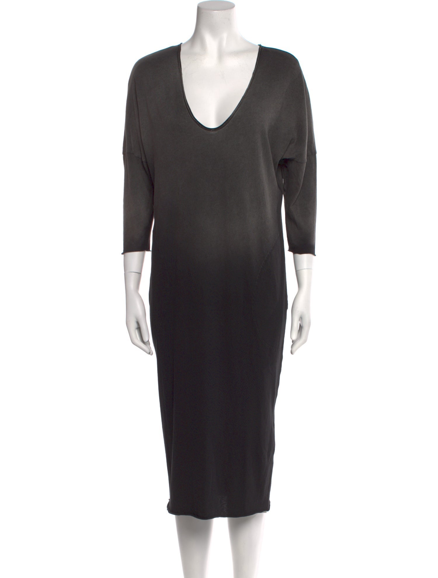Raquel Allegra Scoop Neck Midi Length Dress w/ Tags