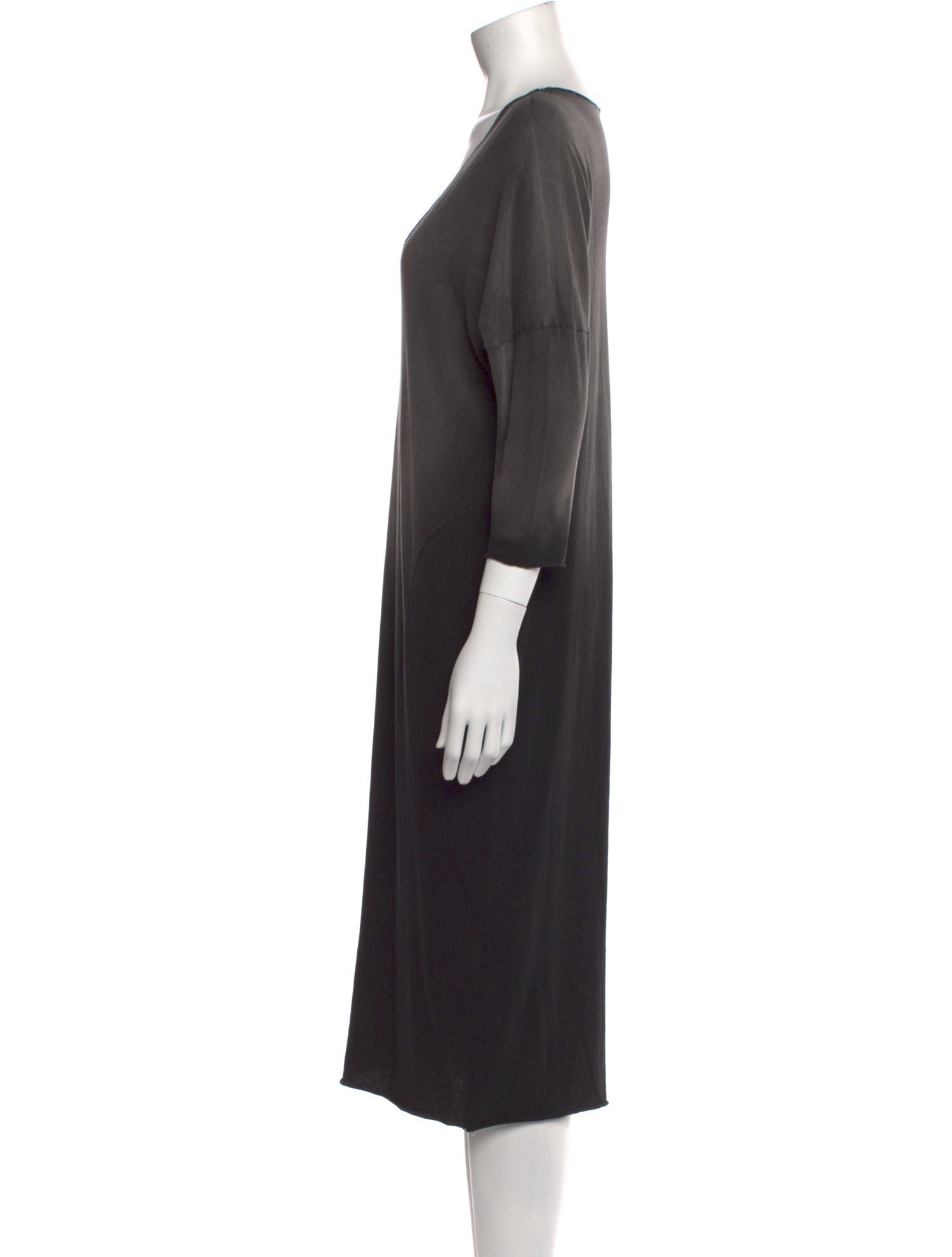 Raquel Allegra Scoop Neck Midi Length Dress w/ Tags