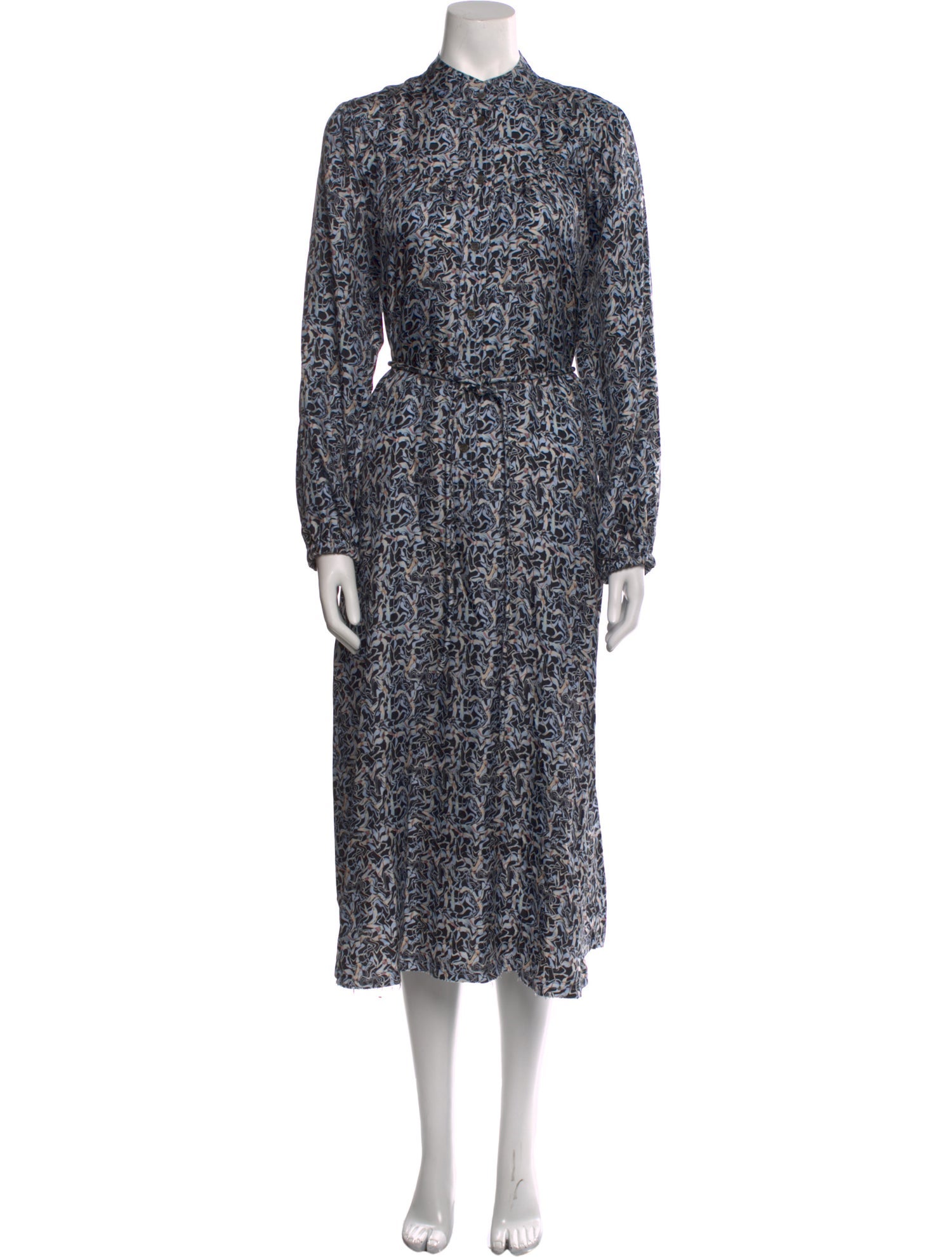 Raquel Allegra Silk Long Dress