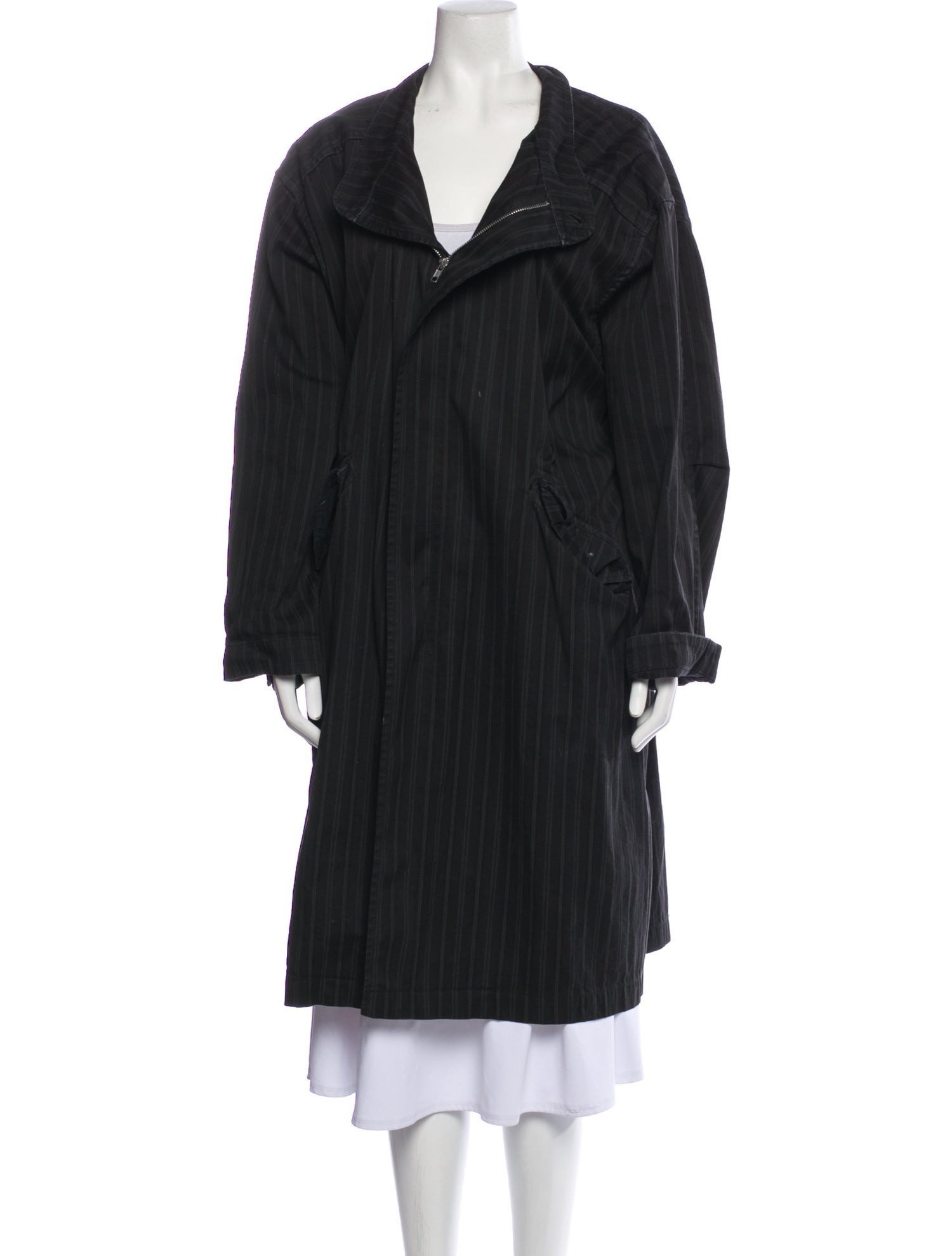 Yohji Yamamoto Vintage 1995 Coat - Black Coats, Clothing