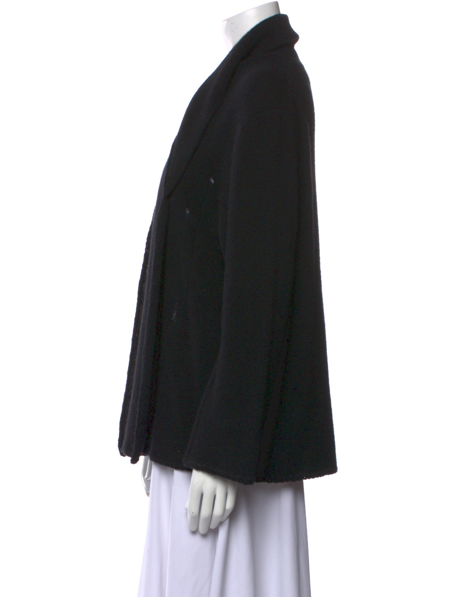 Raquel Allegra Cashmere Open Front Sweater