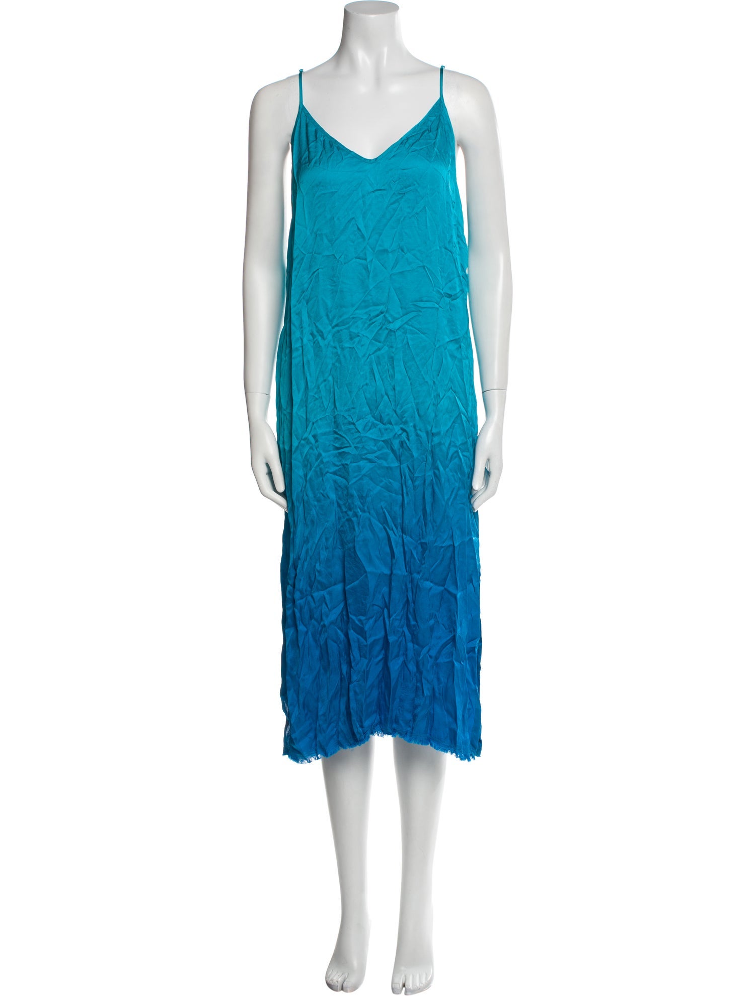 Raquel Allegra Printed Midi Length Dress