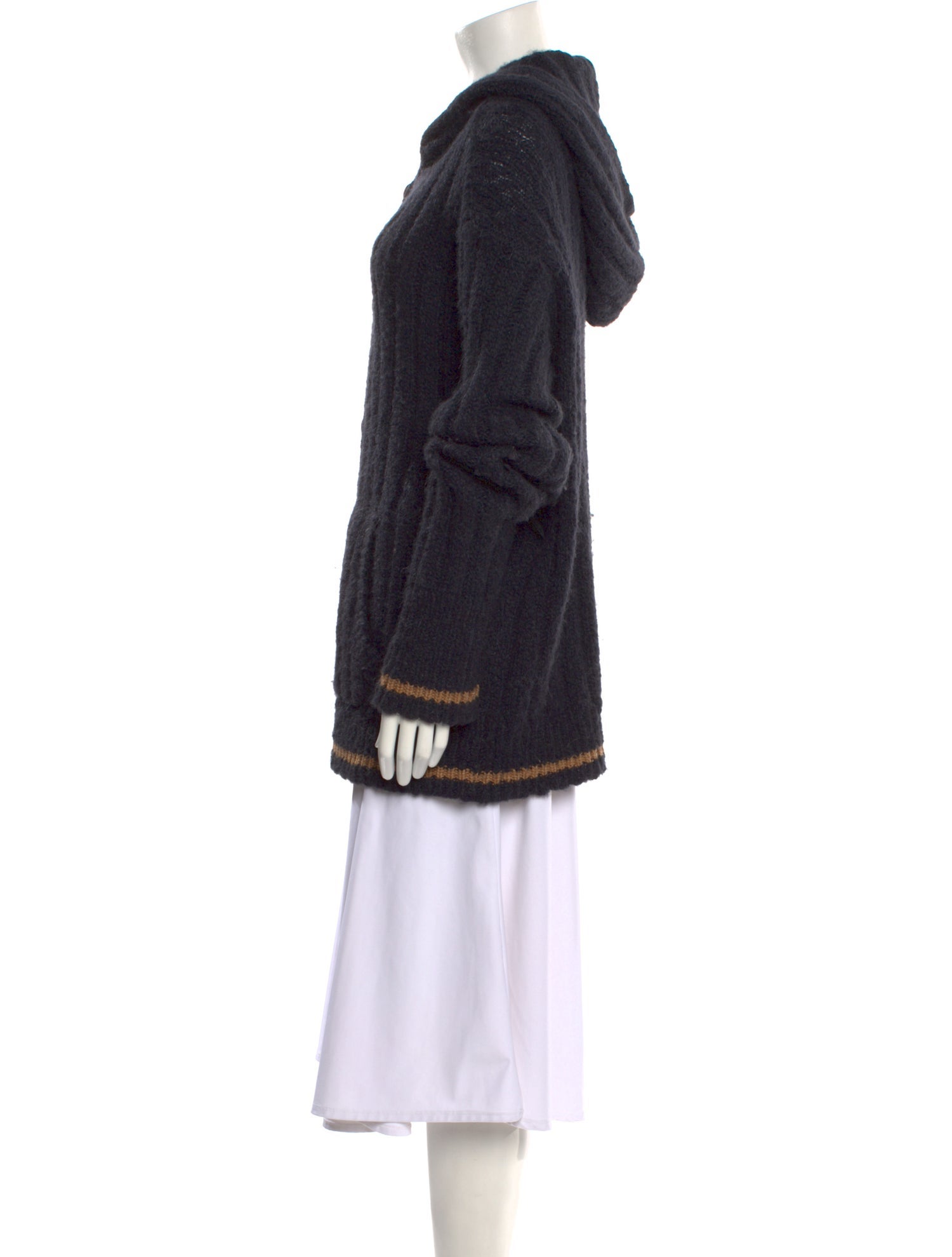 Raquel Allegra Baby Alpaca V-Neck Sweater