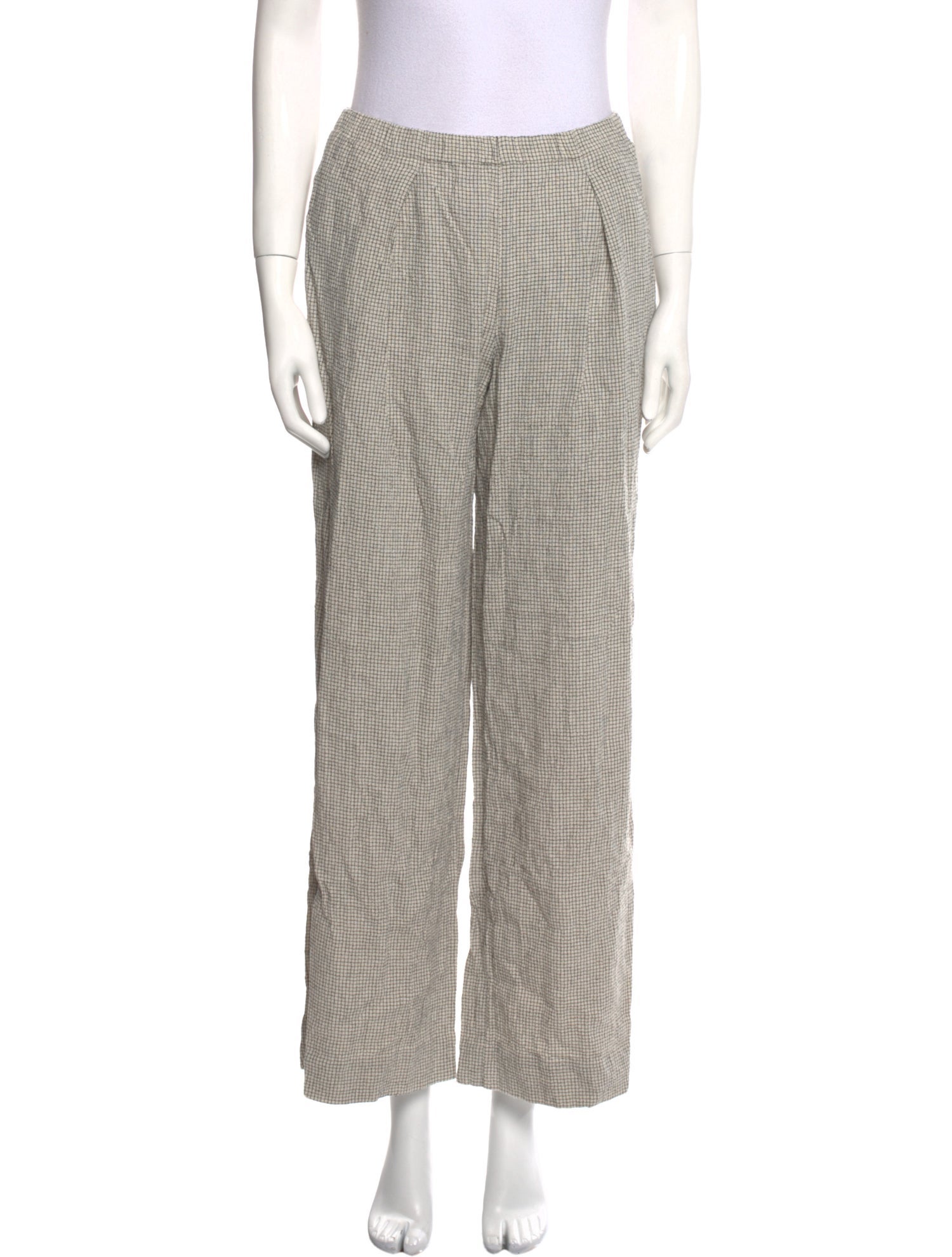 Raquel Allegra Virgin Wool Wide Leg Pants
