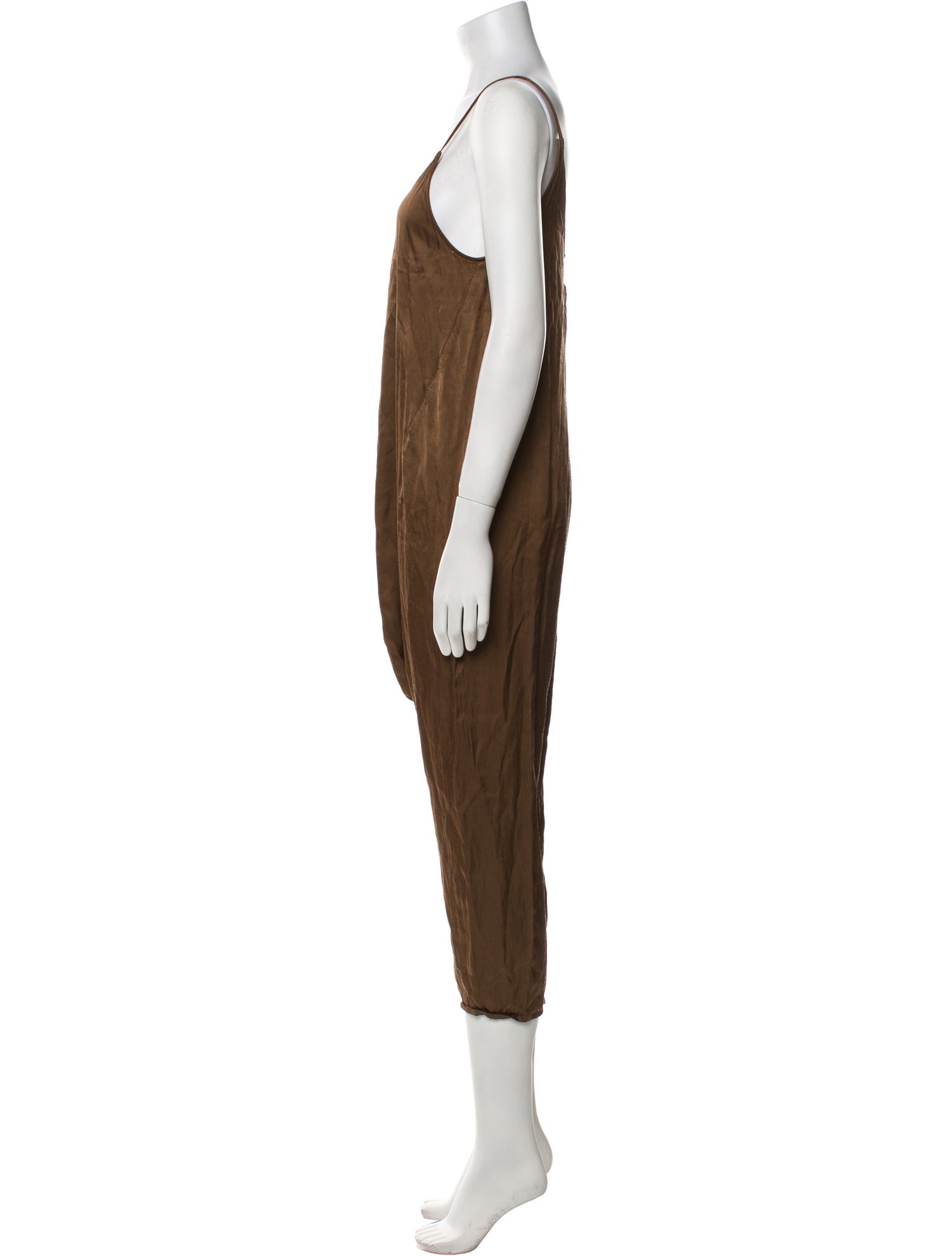 Raquel Allegra Scoop Neck Jumpsuit