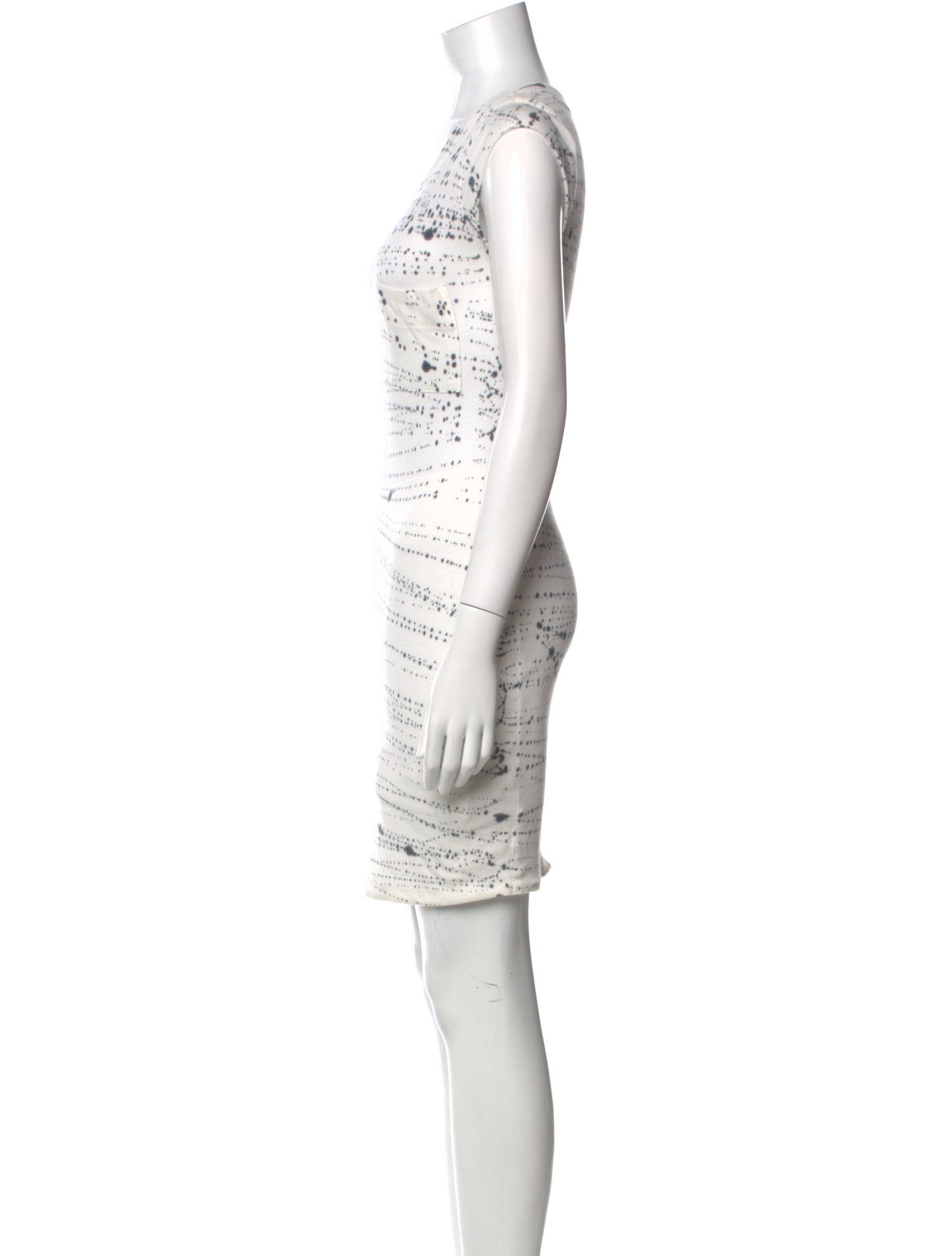 Raquel Allegra Printed Mini Dress