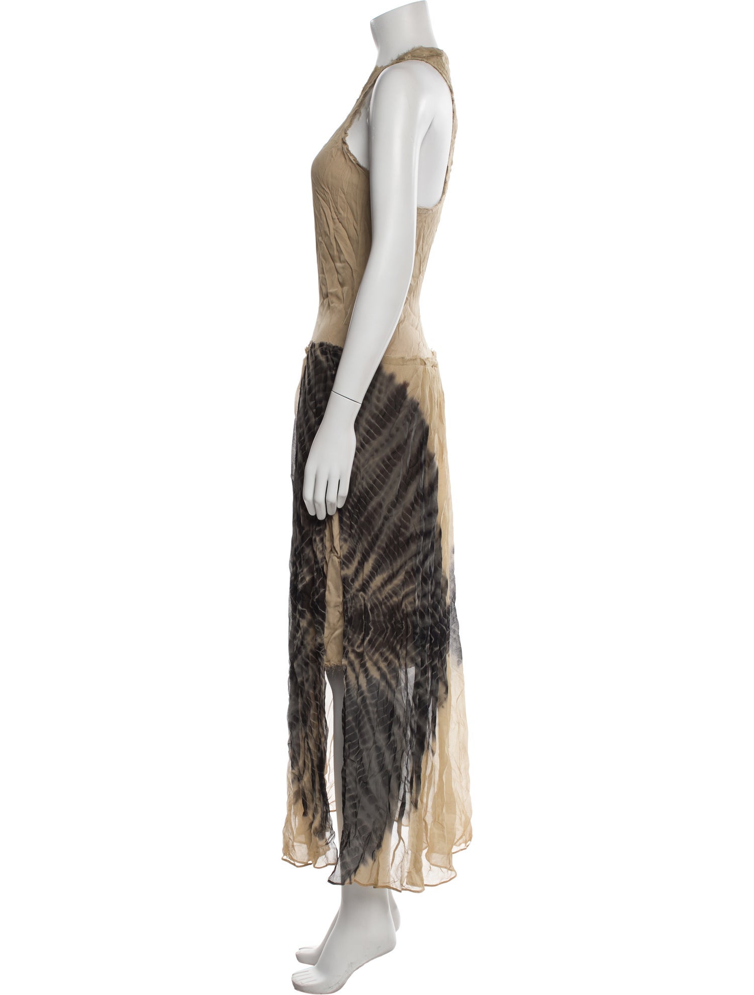 Raquel Allegra Silk Long Dress
