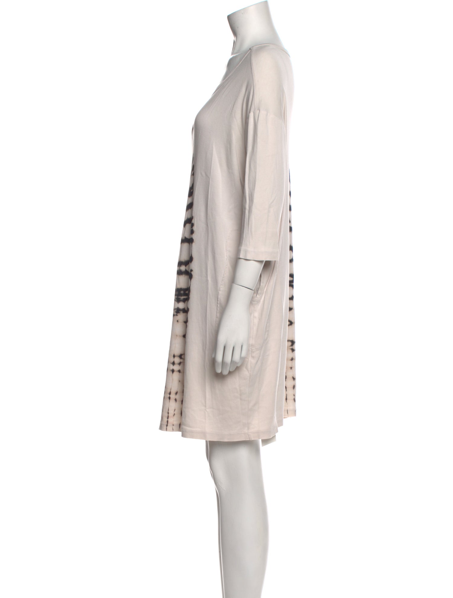 Raquel Allegra Tie-Dye Print Mini Dress