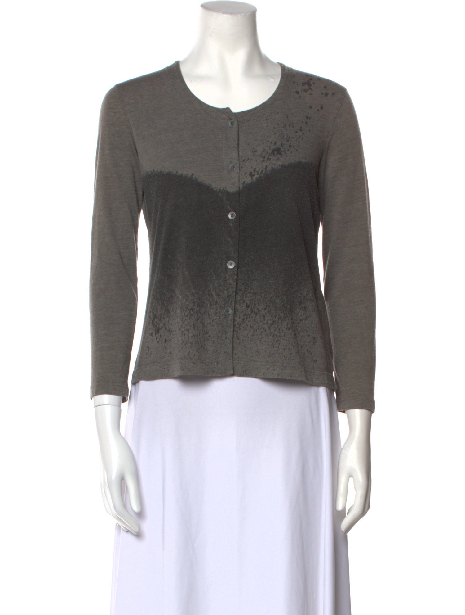 Raquel Allegra Striped Scoop Neck Sweater