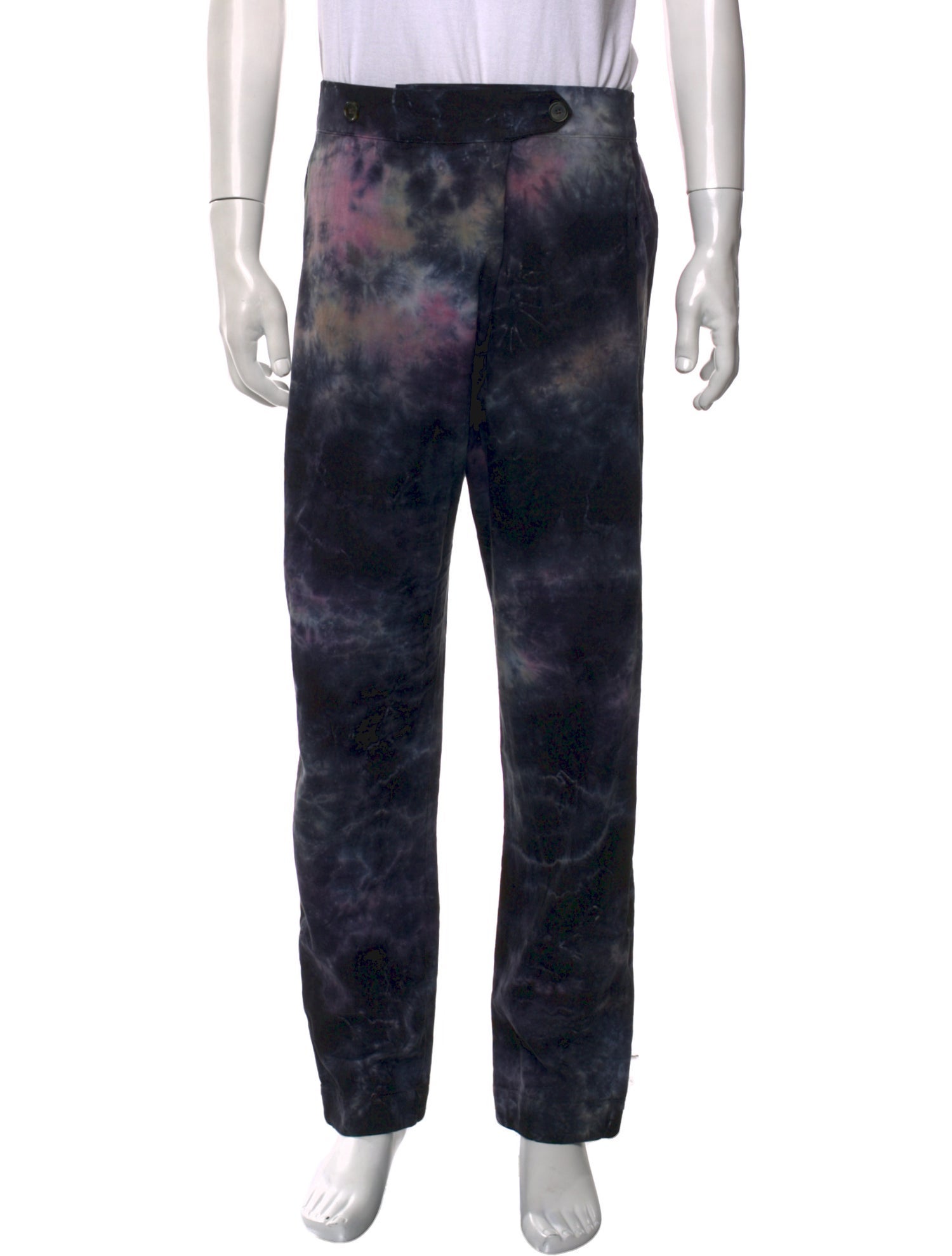 Raquel Allegra Tie-Dye Print Pants