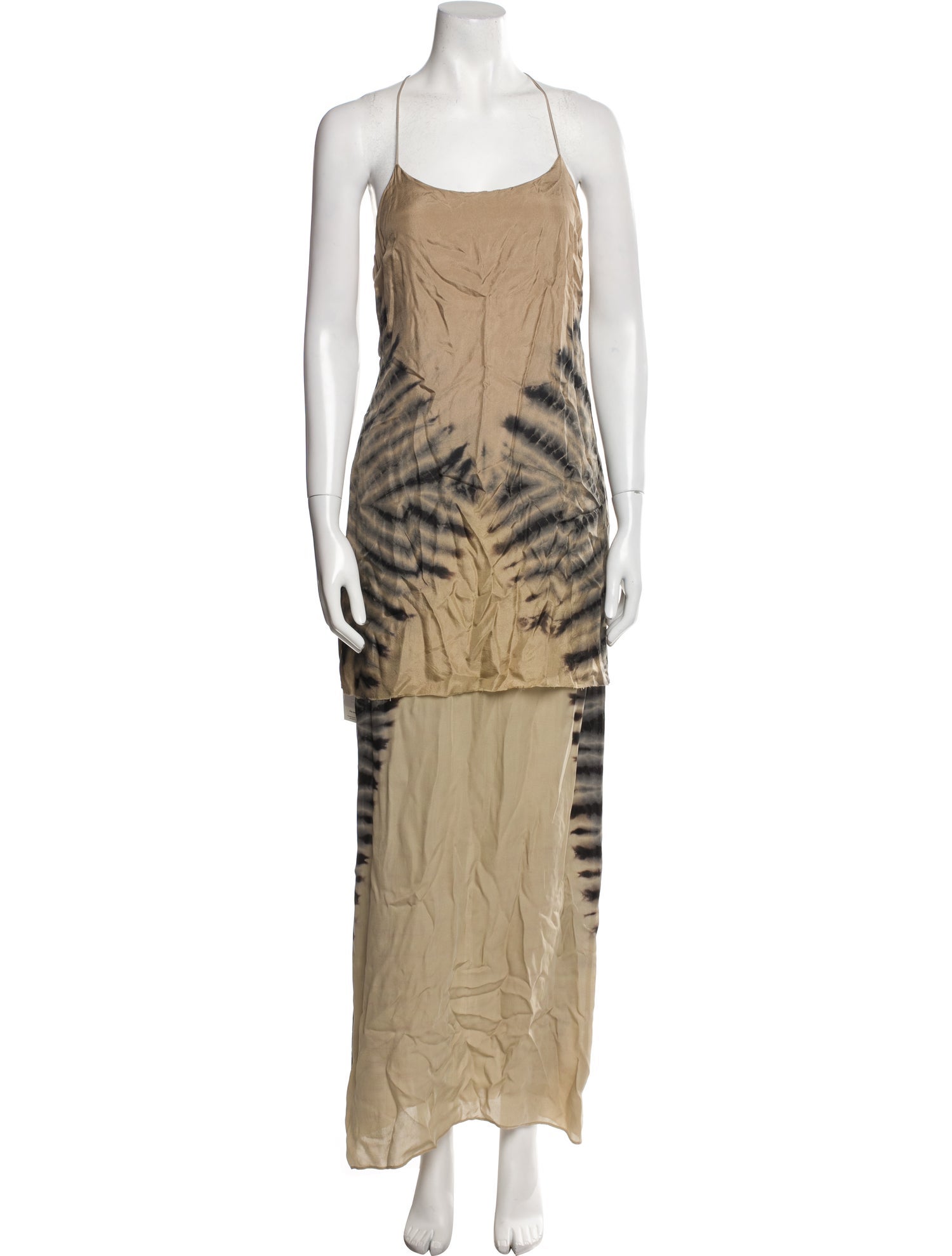 Raquel Allegra Silk Long Dress