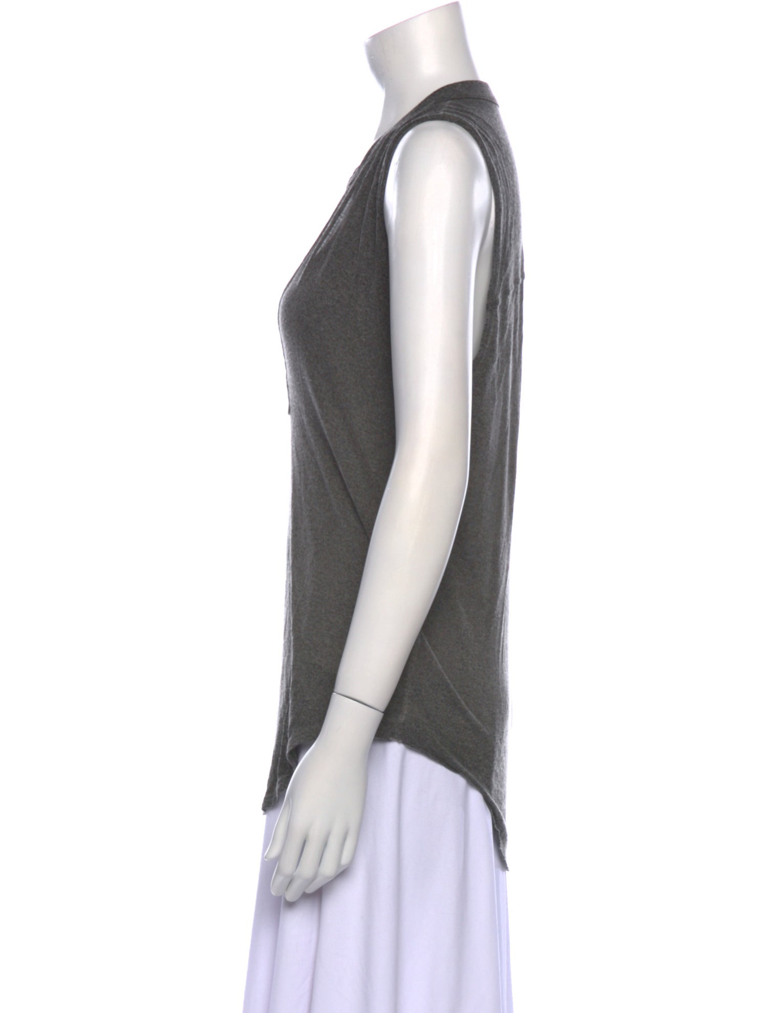 Raquel Allegra Angora V-Neck Top