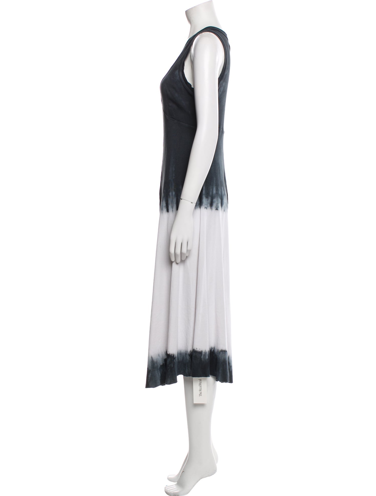 Raquel Allegra Tie-Dye Print Long Dress