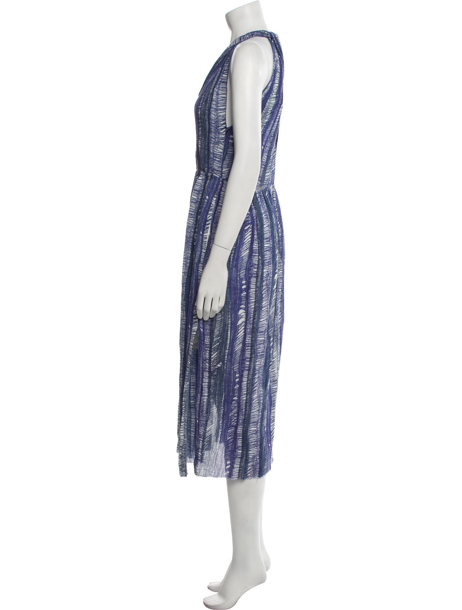 Raquel Allegra V-Neck Long Dress w/ Tags
