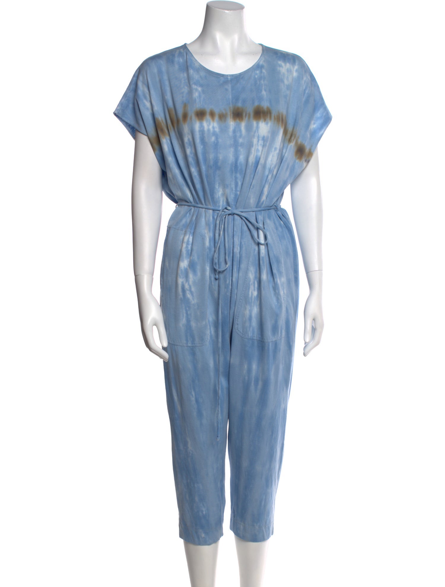 Raquel Allegra Scoop Neck Jumpsuit