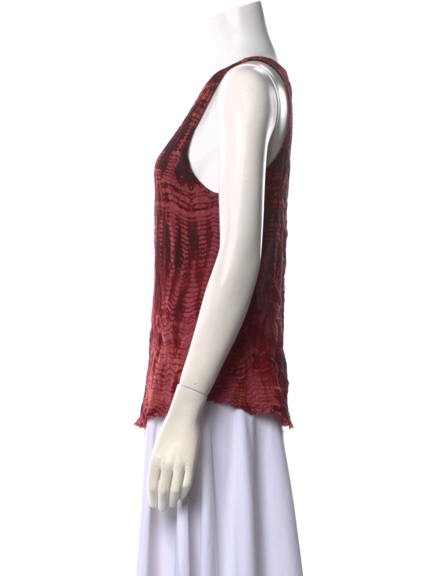 Raquel Allegra Silk Printed Top