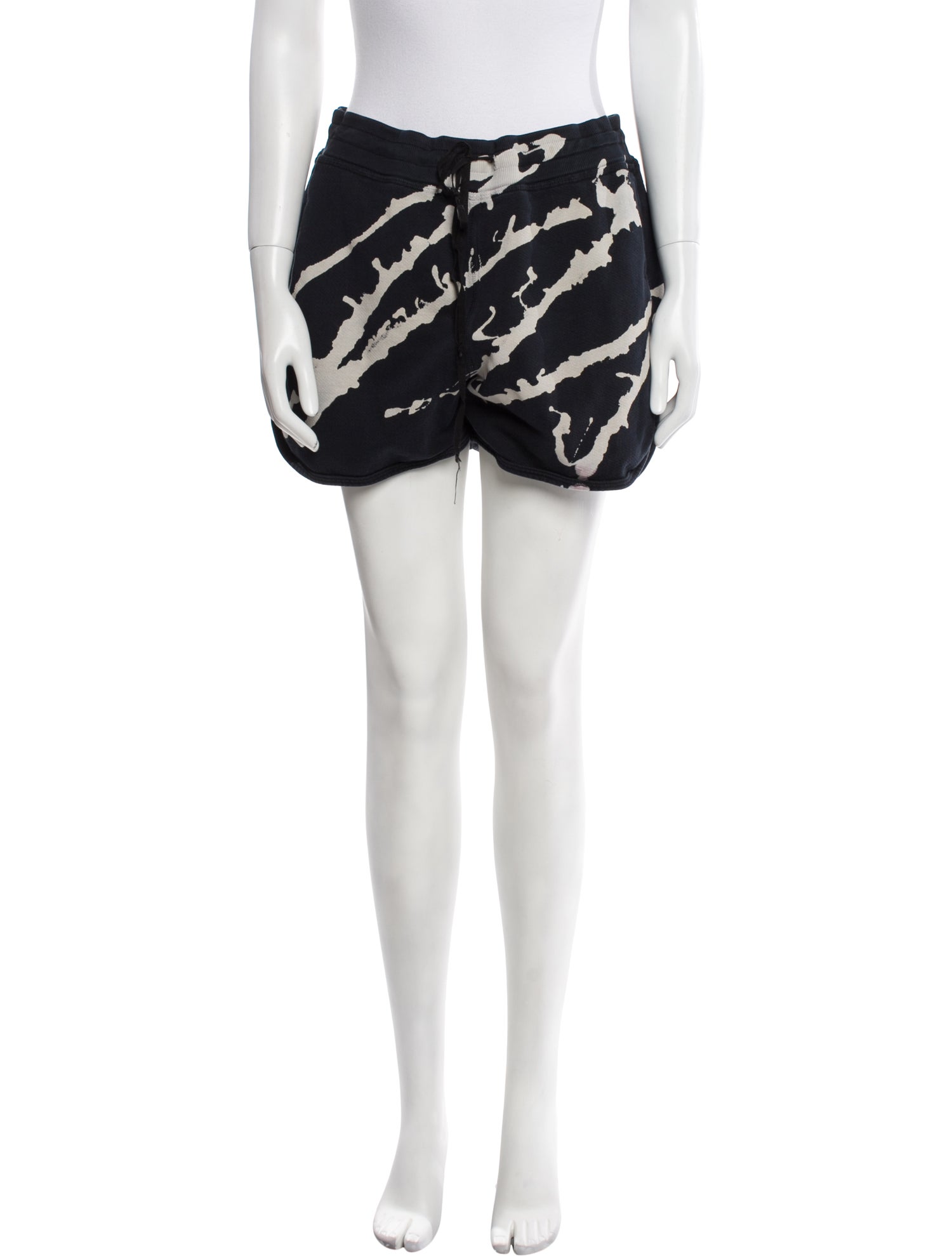 Raquel Allegra Printed Mini Shorts