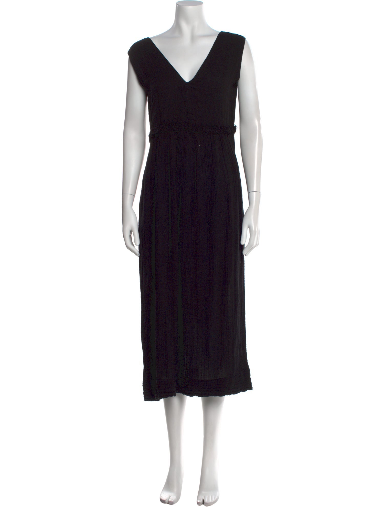 Raquel Allegra V-Neck Long Dress