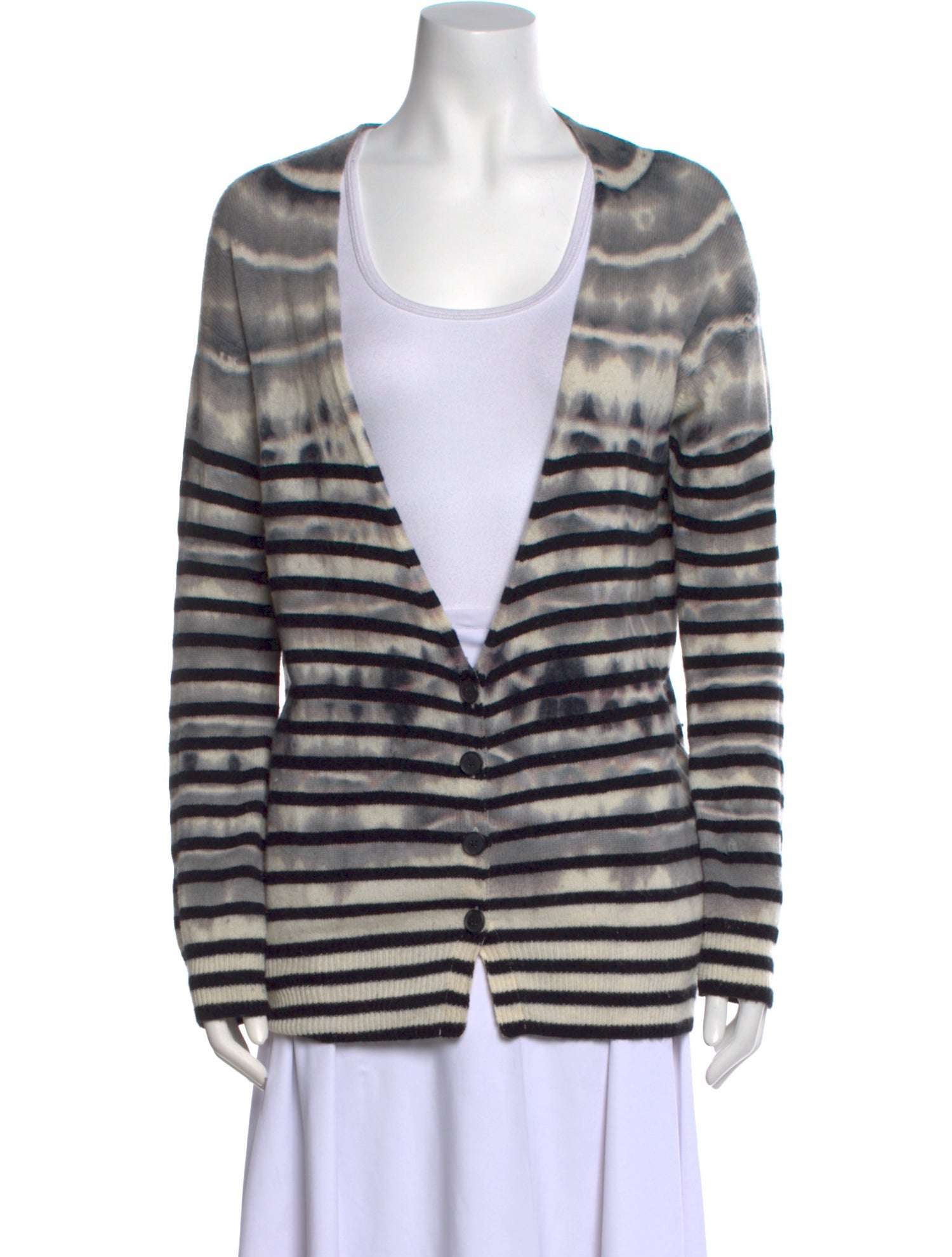 Raquel Allegra Merino Wool Striped Sweater