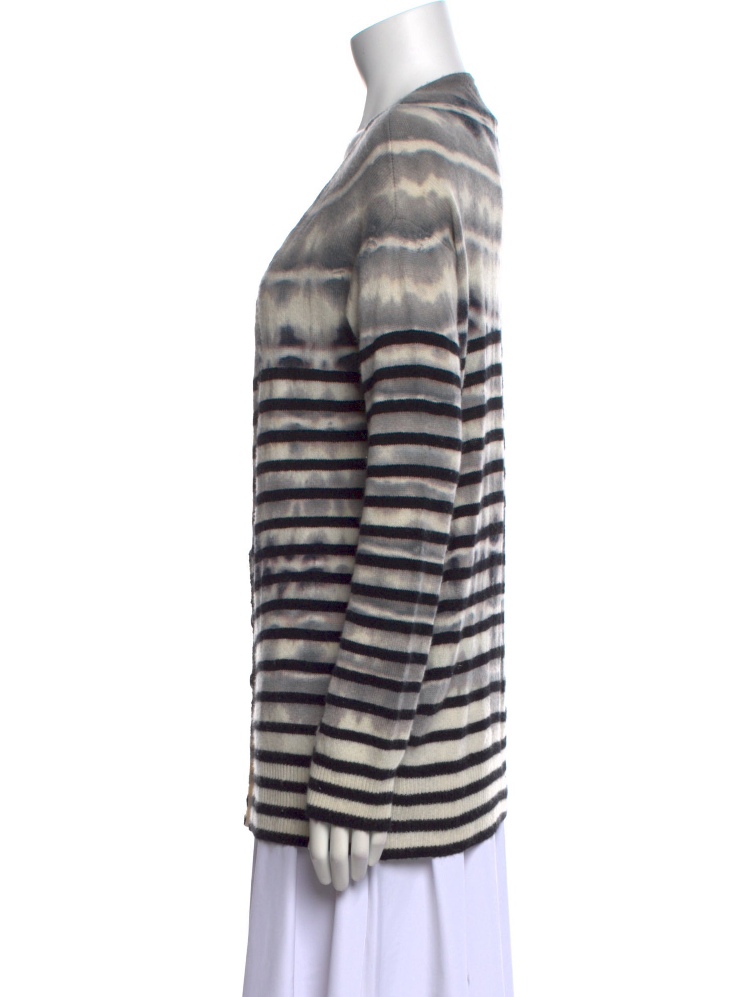 Raquel Allegra Merino Wool Striped Sweater