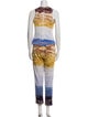 Raquel Allegra Tie-Dye Print Pant Set