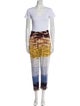 Raquel Allegra Tie-Dye Print Pant Set