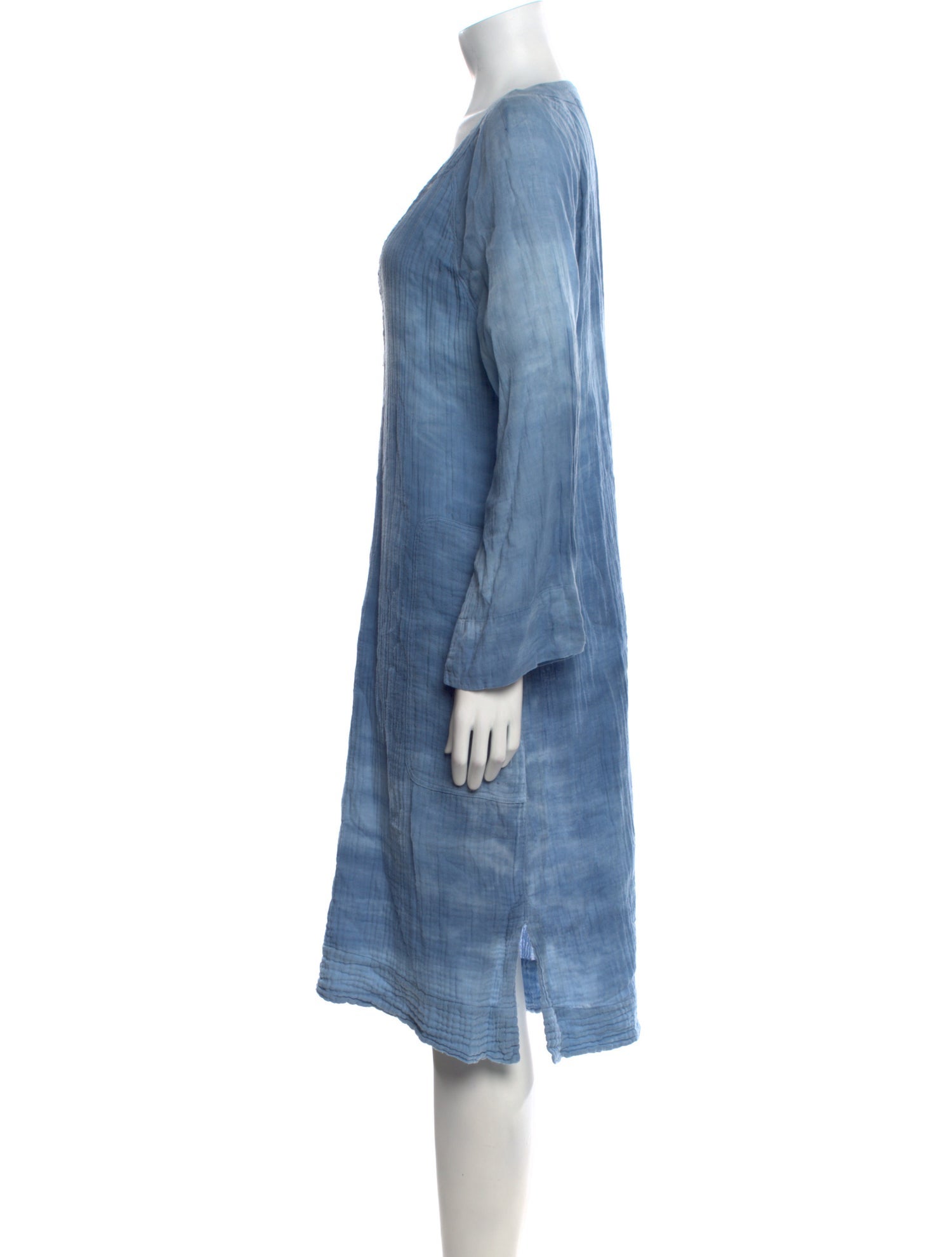 Raquel Allegra V-Neck Midi Length Dress