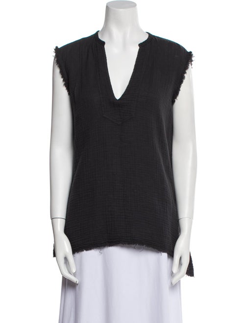 Raquel Allegra V-Neck Sleeveless Top