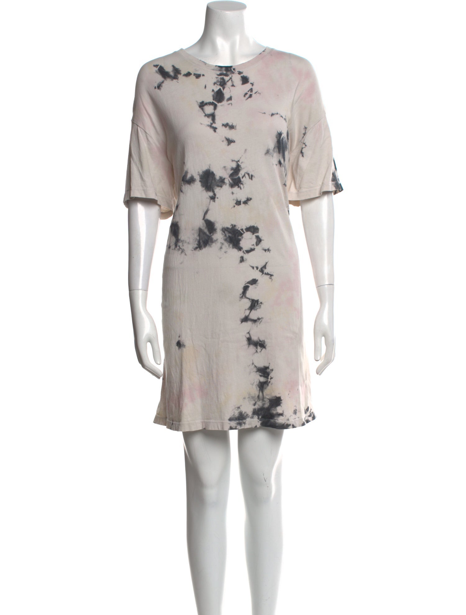 Raquel Allegra Tie-Dye Print Mini Dress