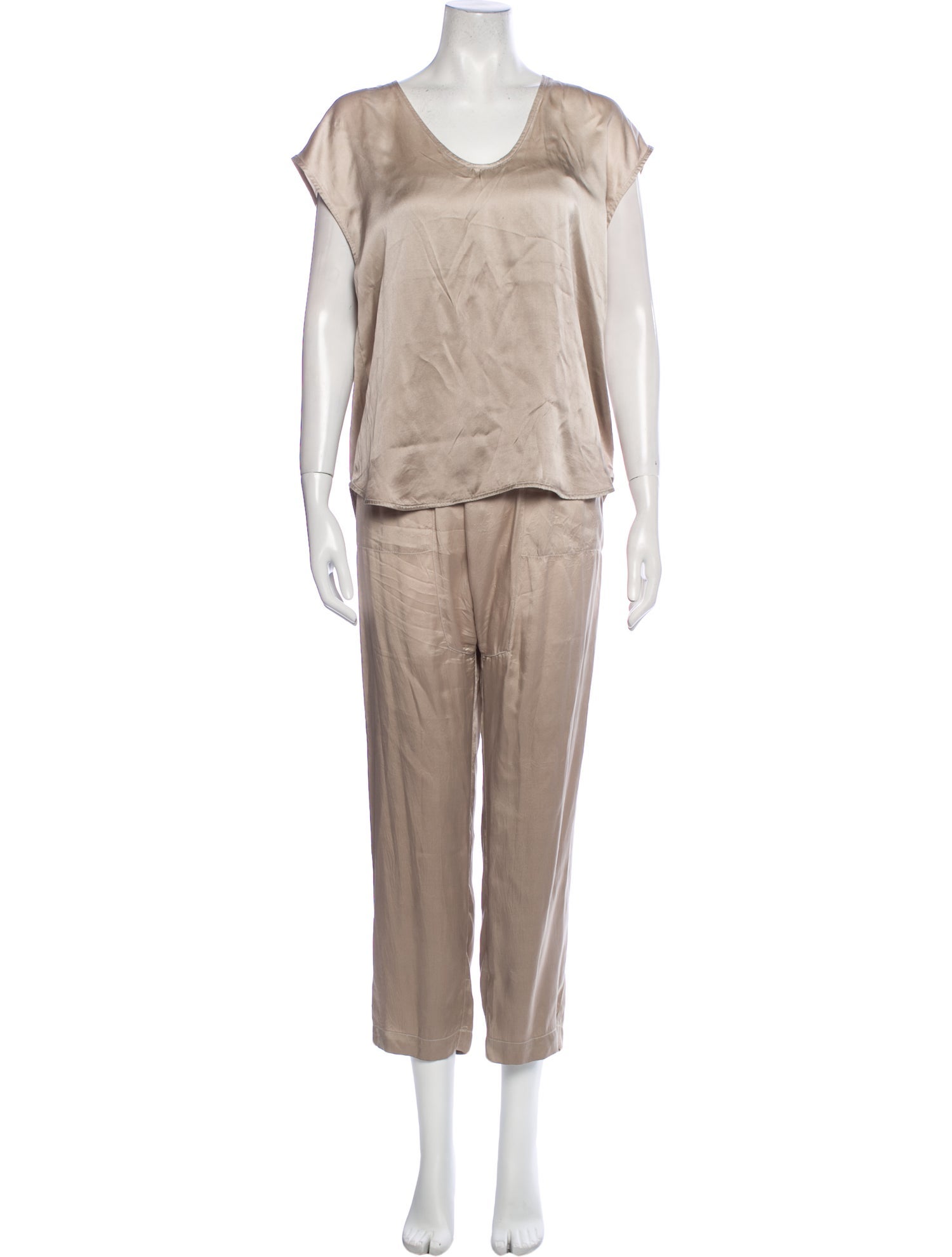 Raquel Allegra Silk Pant Set