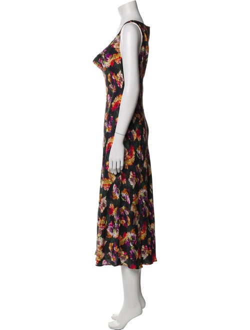 Raquel Allegra Silk Long Dress