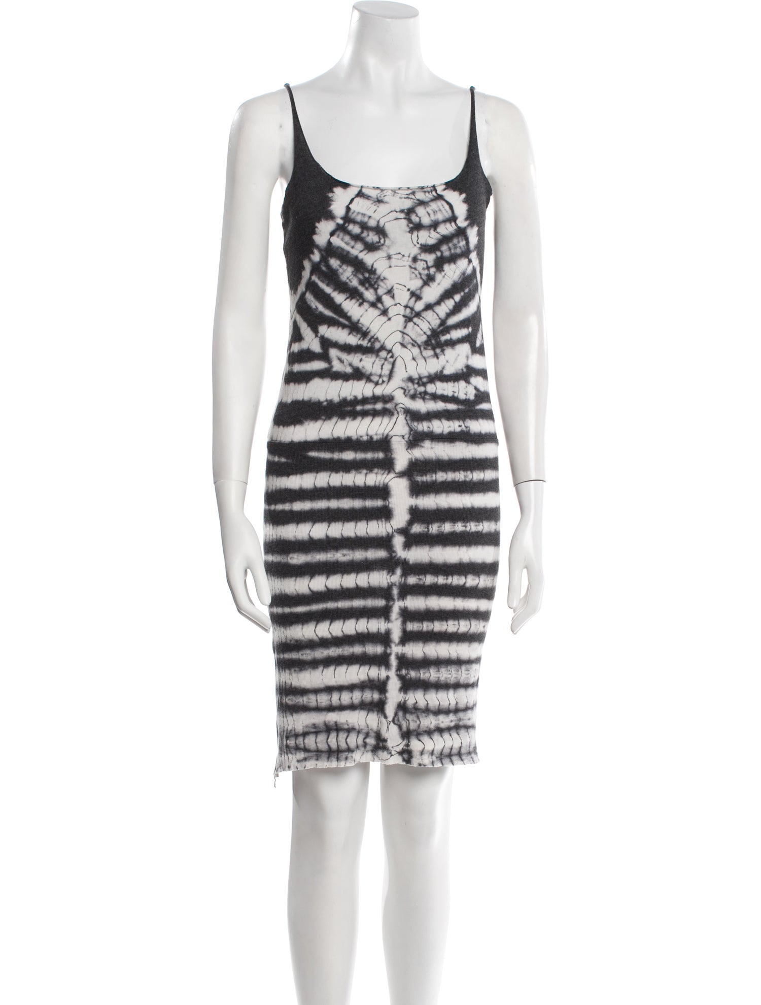 Raquel Allegra Tie-Dye Print Mini Dress