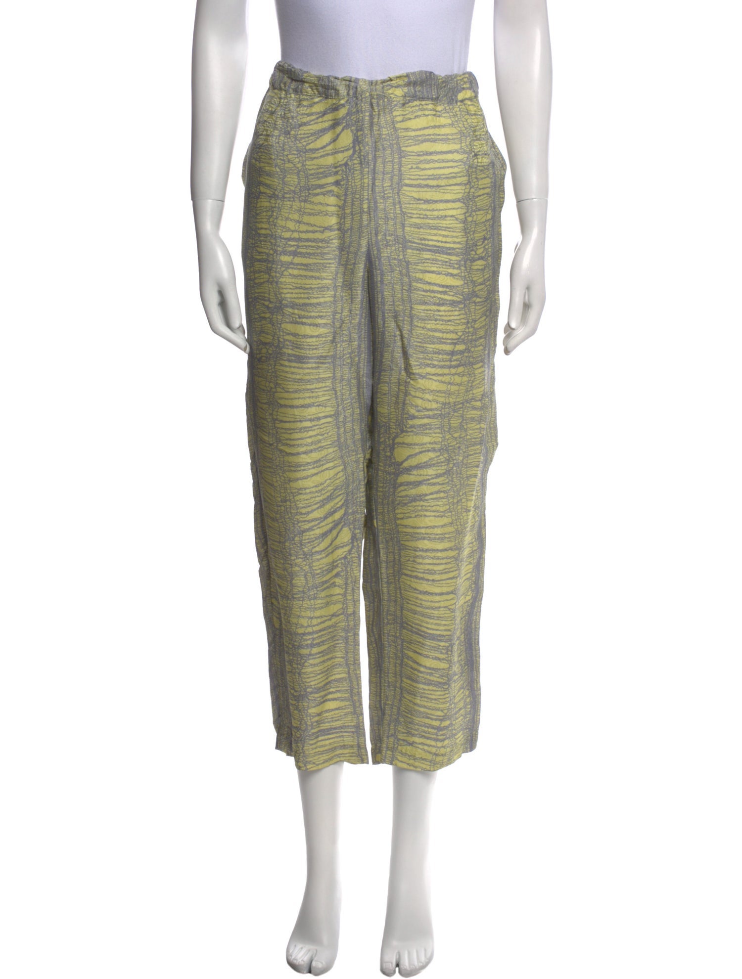 Raquel Allegra Striped Straight Leg Pants