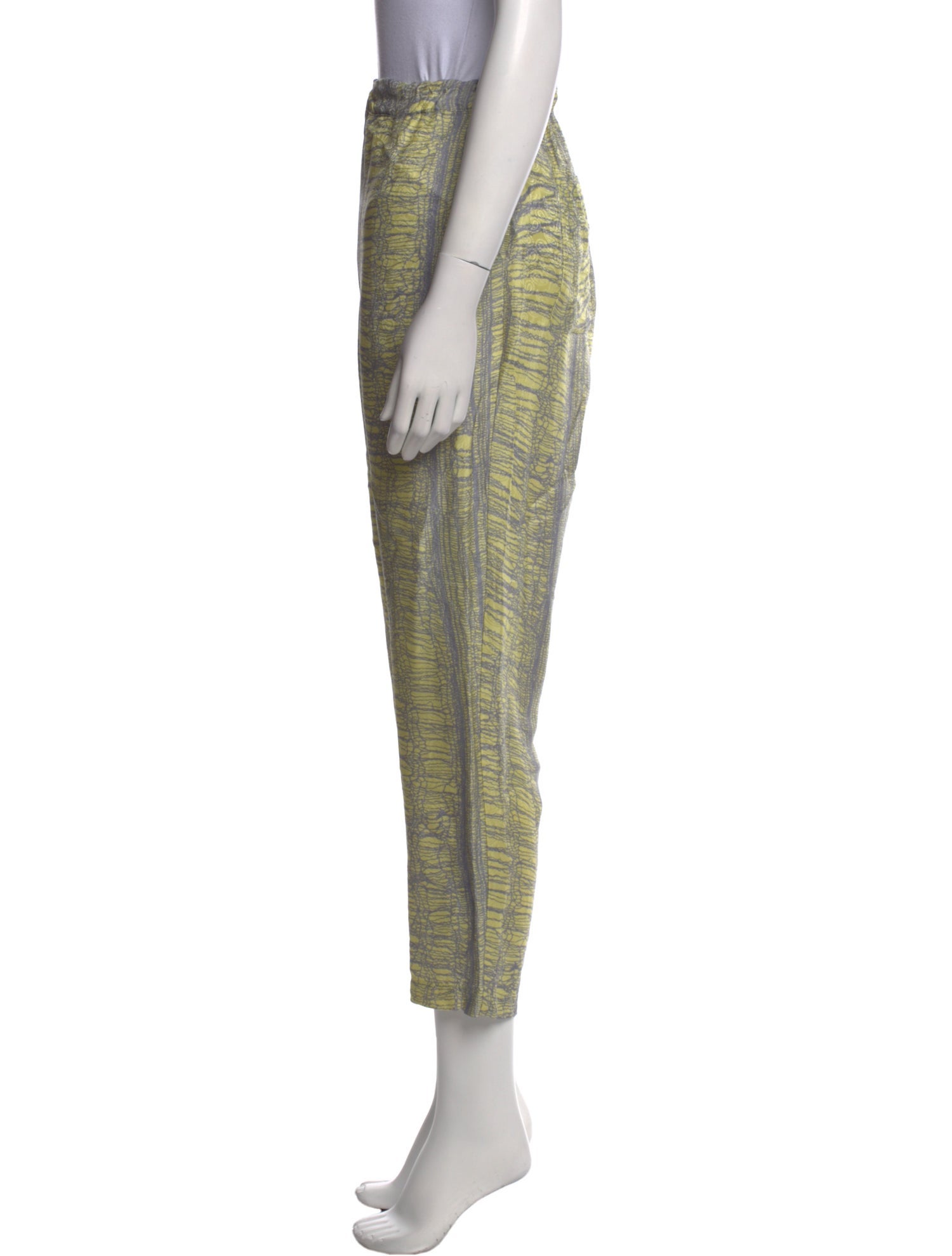 Raquel Allegra Striped Straight Leg Pants