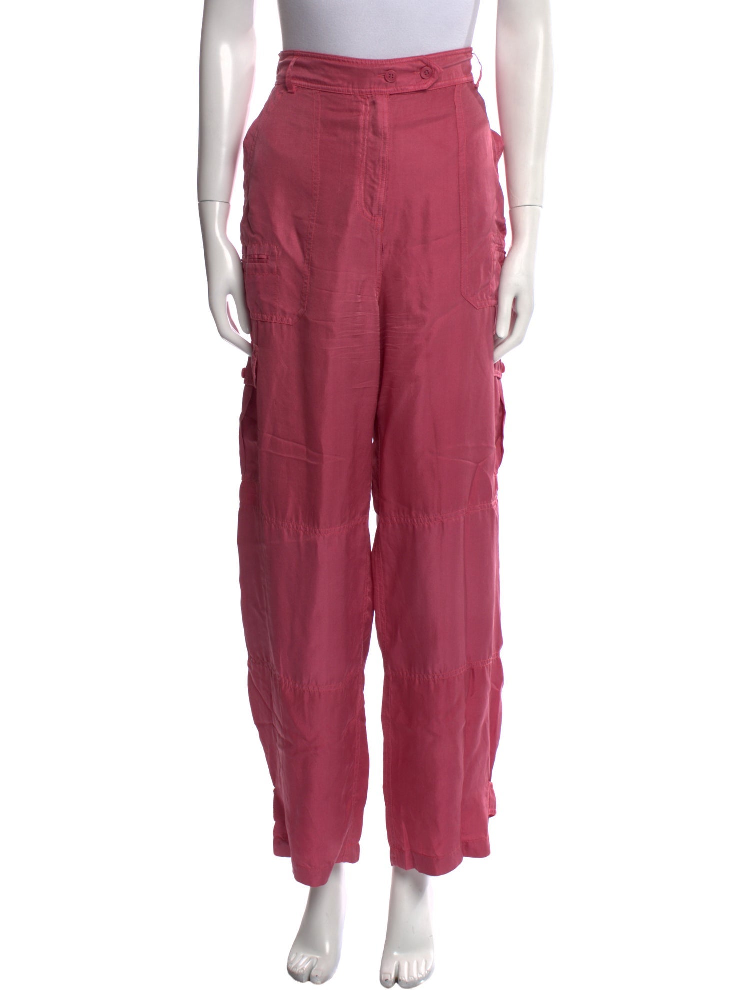 Raquel Allegra Silk Wide Leg Pants