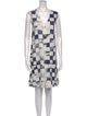 Raquel Allegra Linen Knee-Length Dress