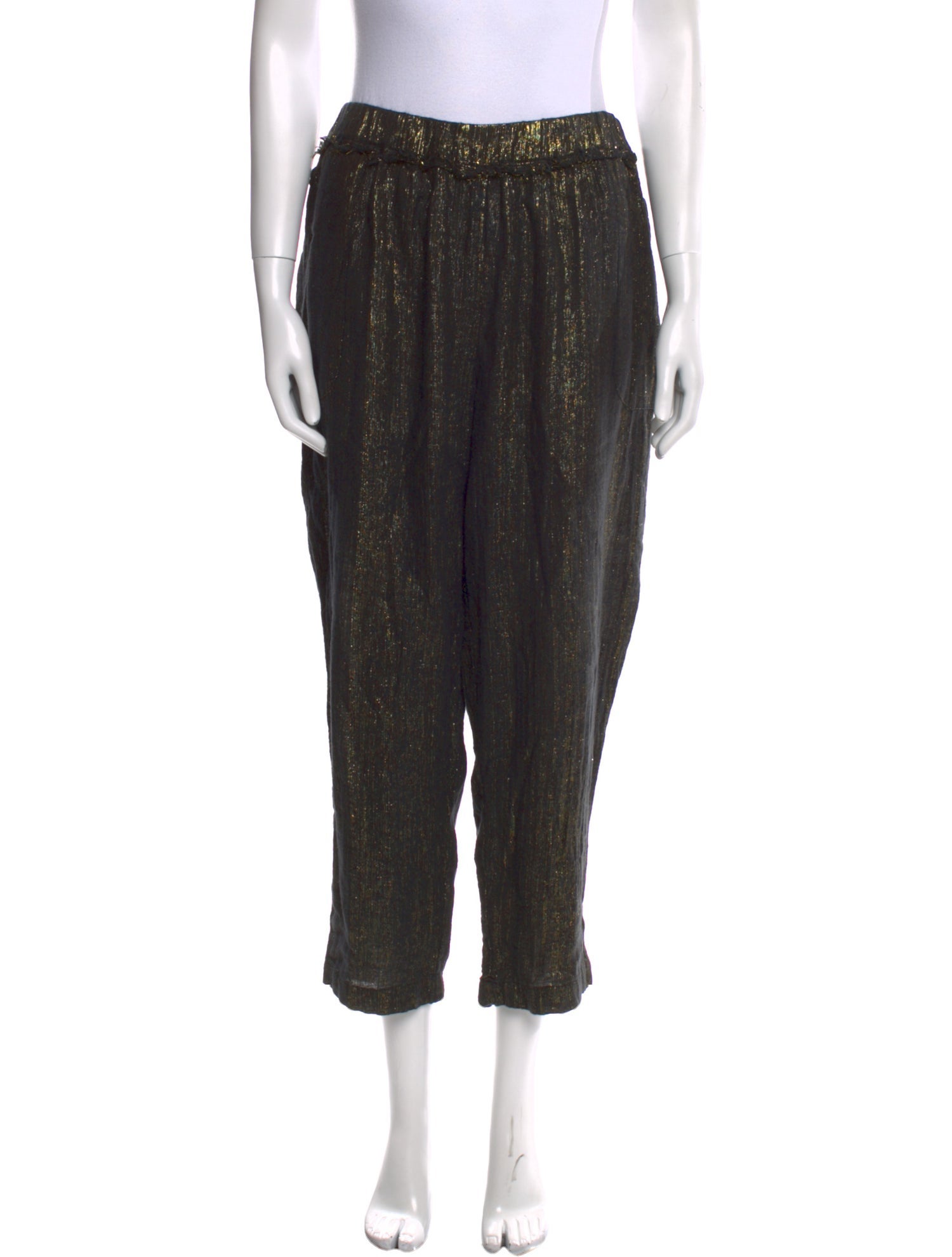 Raquel Allegra Linen Straight Leg Pants