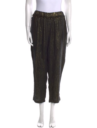 Raquel Allegra Linen Straight Leg Pants