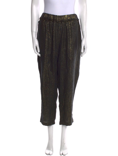 Raquel Allegra Linen Straight Leg Pants