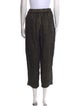 Raquel Allegra Linen Straight Leg Pants