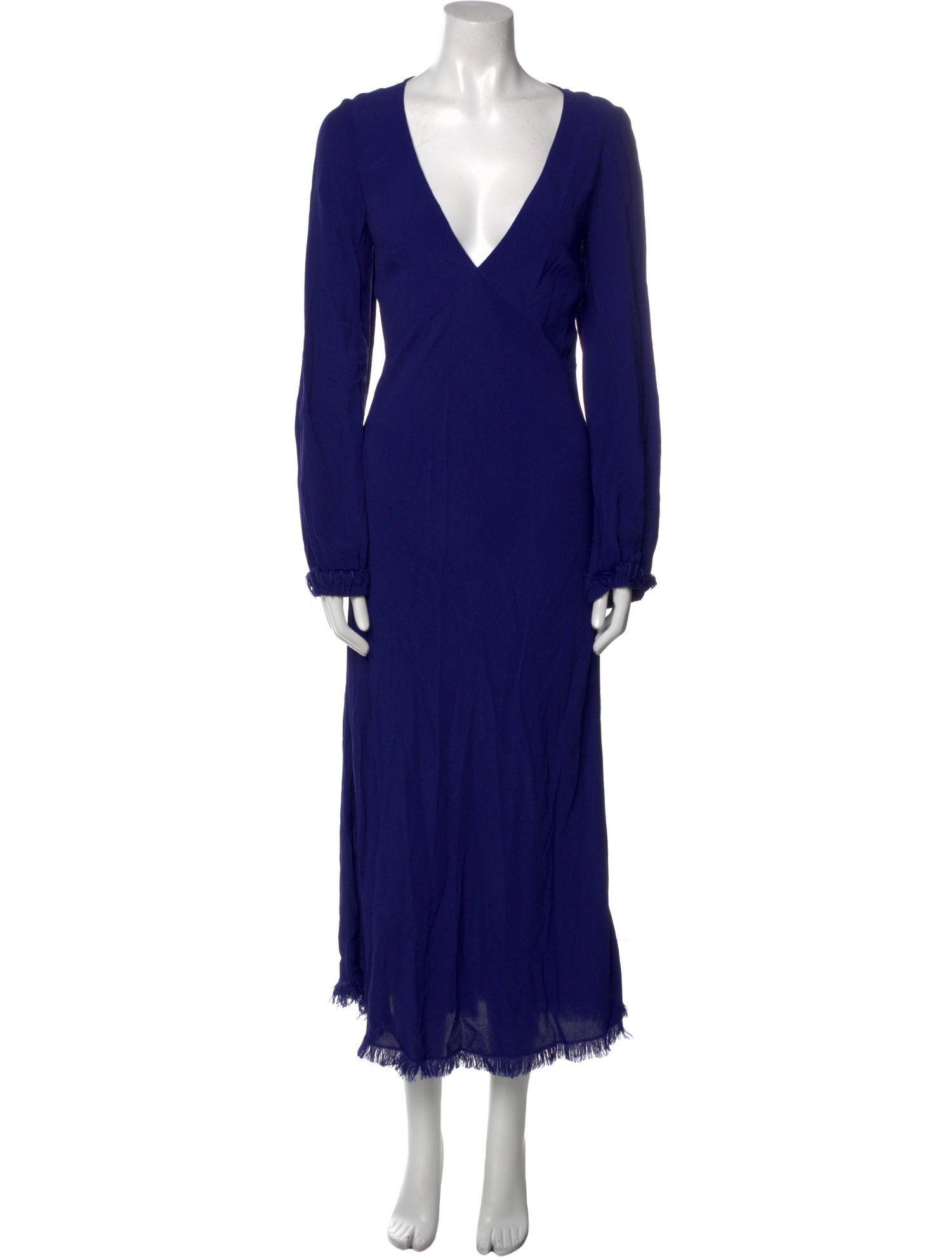 Raquel Allegra V-Neck Long Dress w/ Tags